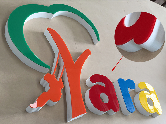 Reklame od stirodura - Reklame od stiropora - Slova i logoi od stirodura